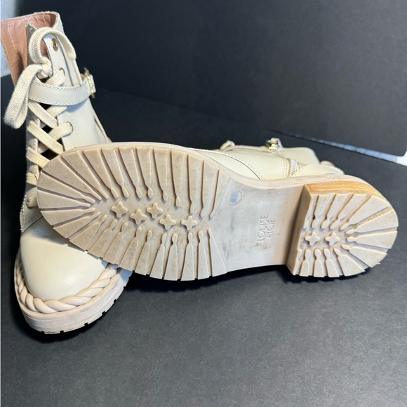Louise et Cie Hiking Style Boots, Off White, Ankle High, 6M NWOT - Picture 4 of 8
